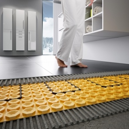 All-in-one revolution in underfloor heating from Schlüter-Systems