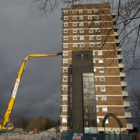 Balfour Beatty starts work to ‘recycle’ Manchester tower block