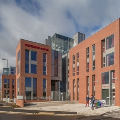 Clegg Construction completes £13m student accommodation scheme