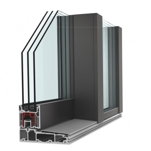 New lift-slide KS430 opening doors for Internorm