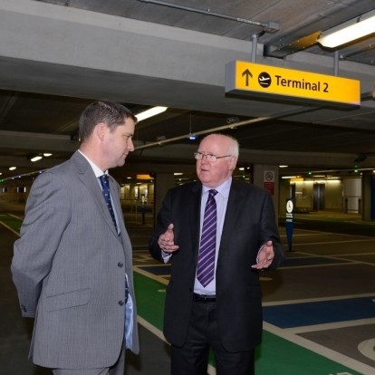 MP visits Heathrow Terminal 2 to view Bison's £1.1m project