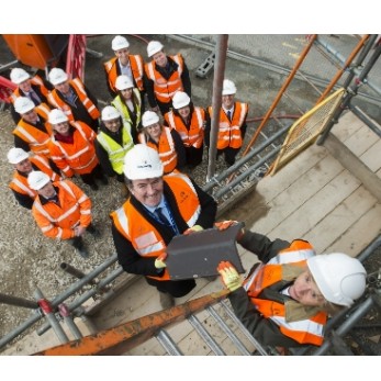 Topping out fifty new homes for Settle