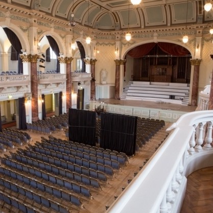 Novus performs at Cheltenham Town Hall