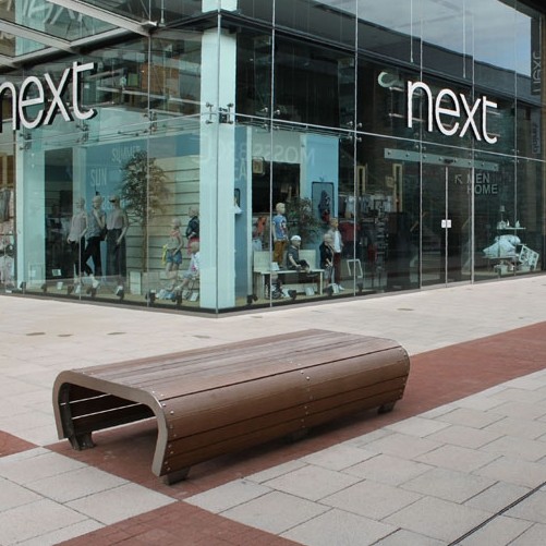 Hauraton surface water drainage systems installed at the Whiteley Shopping Centre