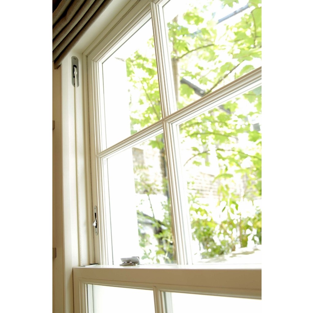 Lowest U-value on the market for Lomax + Wood's timber sliding sash windows