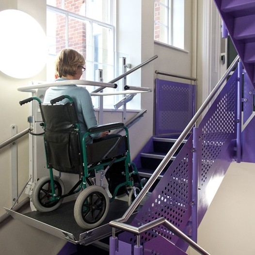 NEW Stannah slimline Stairiser SR – biggest welcome yet for wheelchair users!