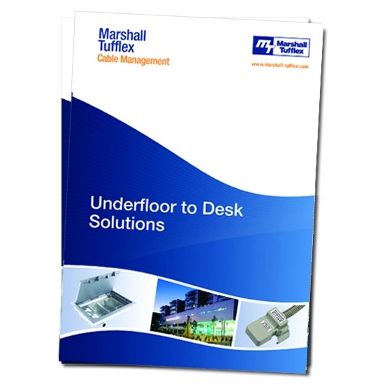 Marshall-Tufflex updates Underfloor to Desk Solutions literature