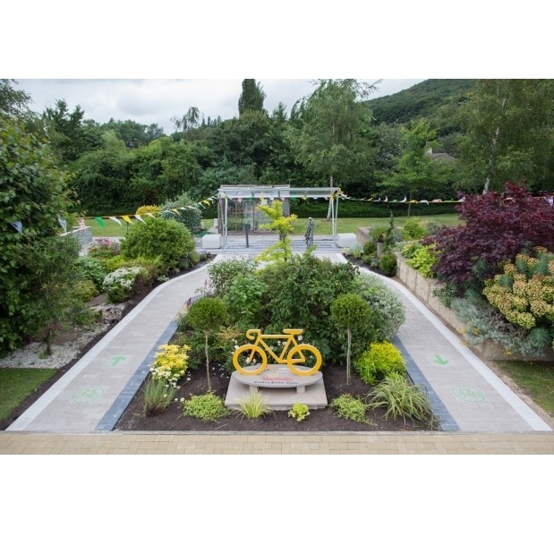 Marshalls opens dedicated cycle garden to celebrate the Tour de France