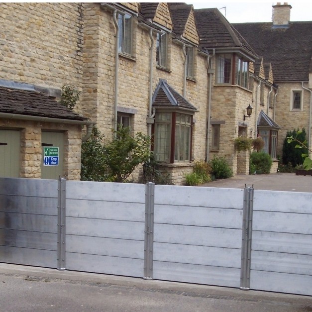 Caro introduces flood protection barriers