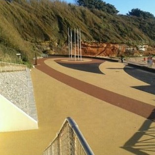 RonaDeck Resin Bound Surfacing enhances seafront