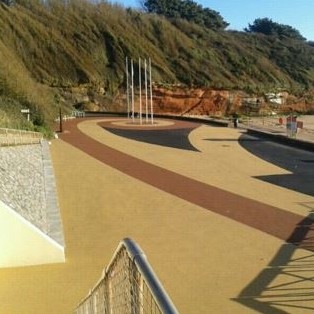 RonaDeck Resin Bound Surfacing enhances Exmouth seafront