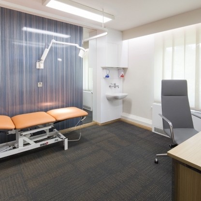 Powerbond carpet solution for Spire hospital refurbishments