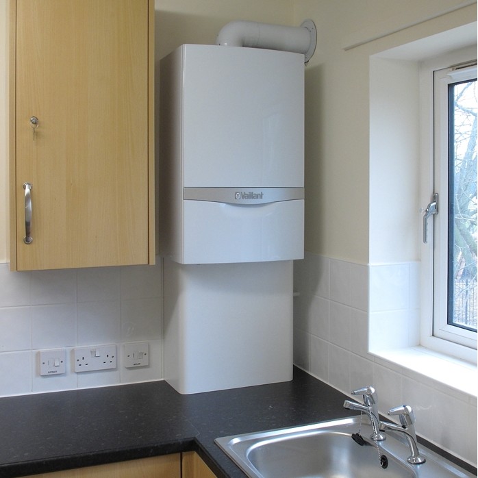 The perfect boiler pipework cover up for Axiom Housing Association