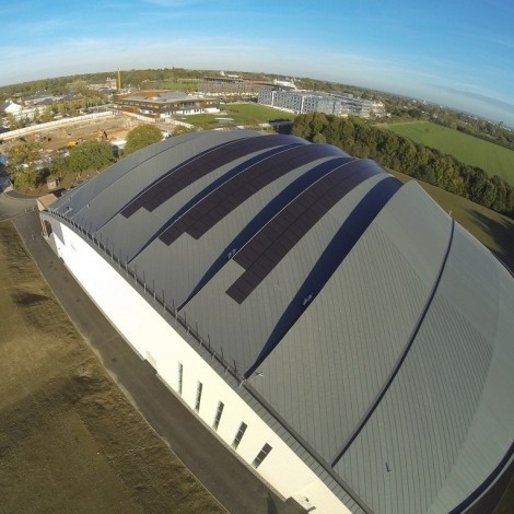 Ecolution powers university sports centre