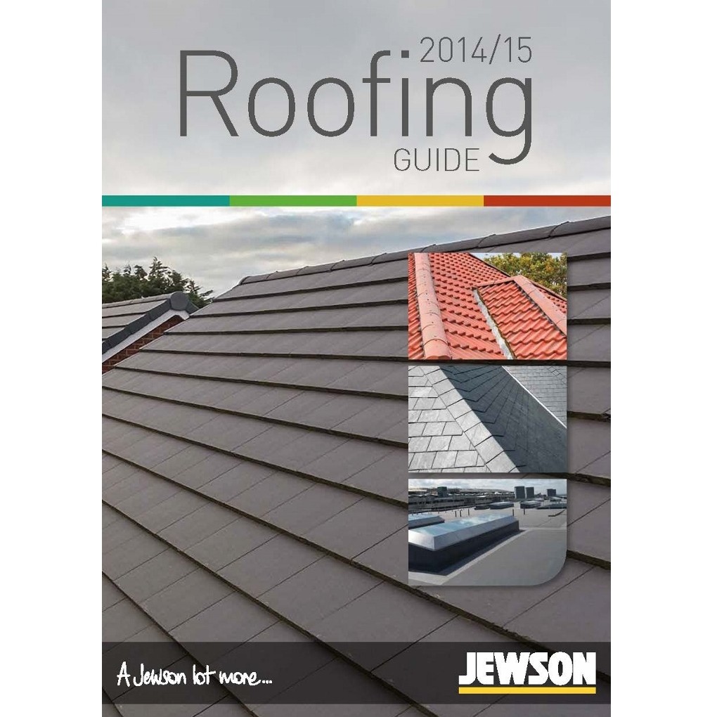 Bigger and better roofing brochure from Jewson