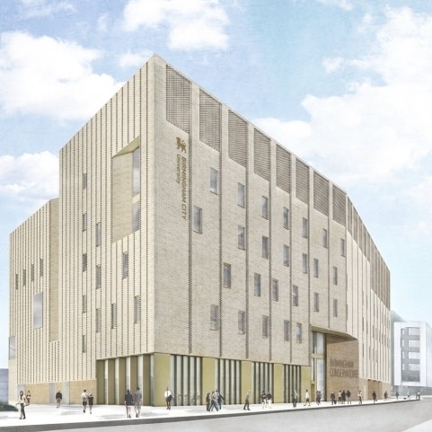 Planning submitted for new Birmingham Conservatoire