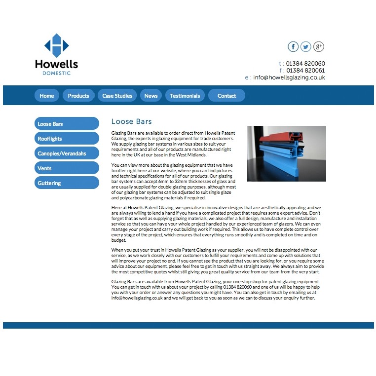 Manufacturing firm launches new website