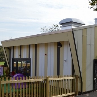 Steni cladding provides an educational metamorphosis