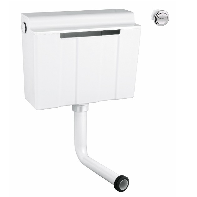 Save water with GROHE’s Dual Flush Adagio Concealed Cistern