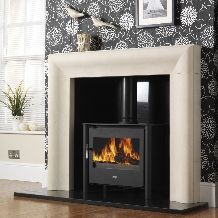 Monochrome glamour with J. Rotherham’s Modern Bolection Fireplace