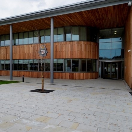 Brett provides a natural paving solution for training centre