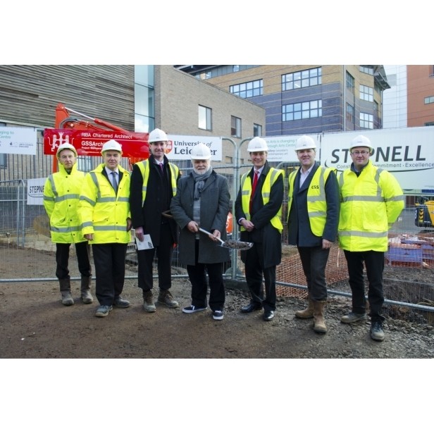 Work begins on new galleries wing at University of Leicester