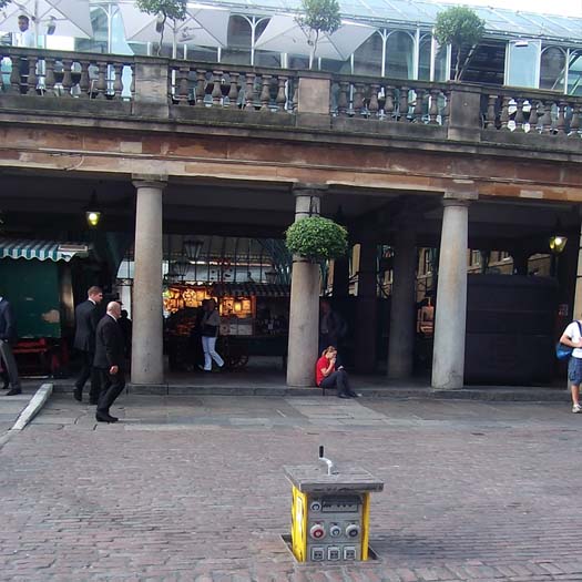 Pop Up Power Supplies® specified at Covent Garden