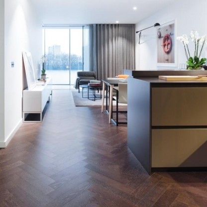 Domus launches extensive wood range at Battersea Power Station