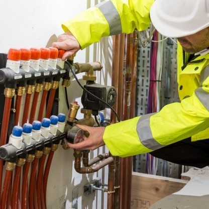 Hep20 underfloor heating solution for Grade II listed house conversion