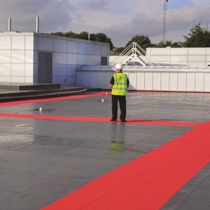 Odourless Kemperol liquid waterproofing and roofing goes on show