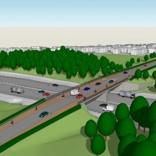 Balfour Beatty awarded £9.3m road bridge over M1