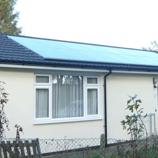 Ubbink’s solar in-roof mounting system meets PV requirements for council bungalows