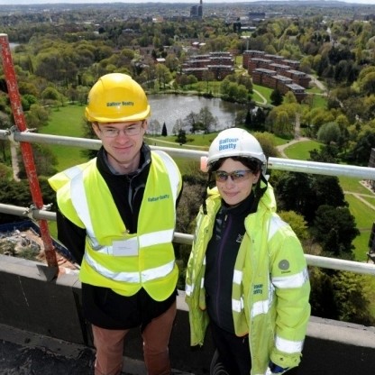 Balfour Beatty tops out Chamberlain Student Residence