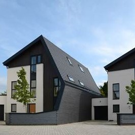 Roof and walls merge in stunning sustainable build