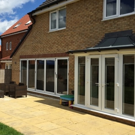 Bi-folding doors bring extension to life for family