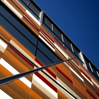 Multiple panel façades provide myriad design options