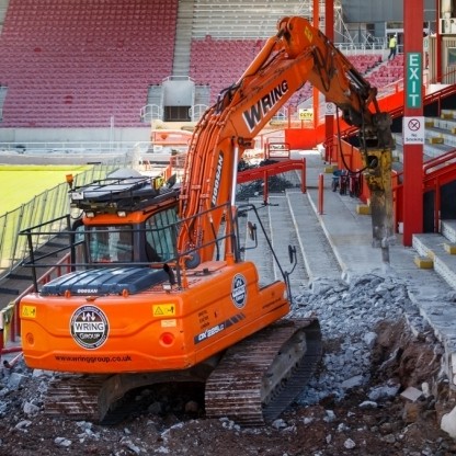 Ashton Gate stand demolition begins