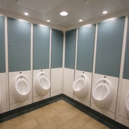 Pendock facilitates fast-track toilet refurbishment at train station