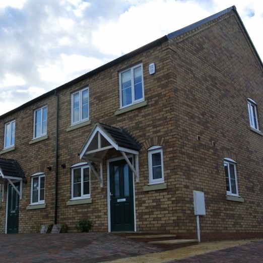 Former factory site transformed into new affordable homes