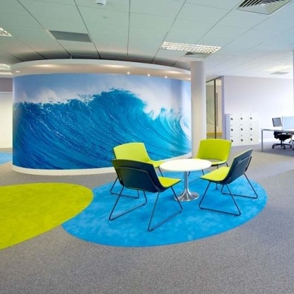 Colour, service and performance from Forbo's Tessera Teviot carpet tiles