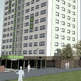 First artist’s impressions unveiled for tower block trio