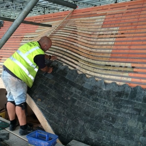 SSQ’s Riverstone slate re-used in rebuild