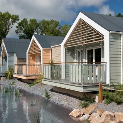 Iconic Butlins' chalets come to life thanks to Cedral Weatherboard