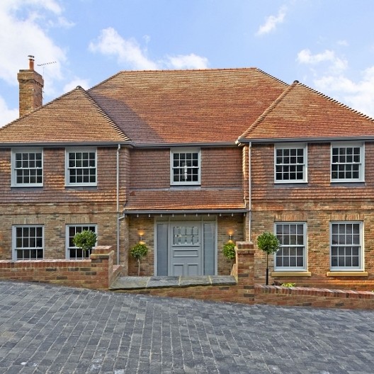 The Plain House benefits from Redland's tiles