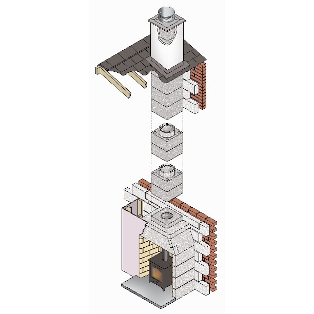 Schiedel presents Pumice chimney system