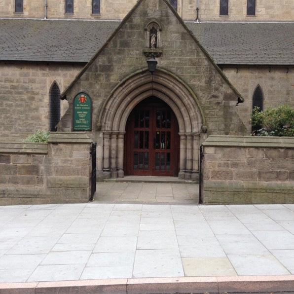 Pugin’s Nottingham gem receives paving update from Brett