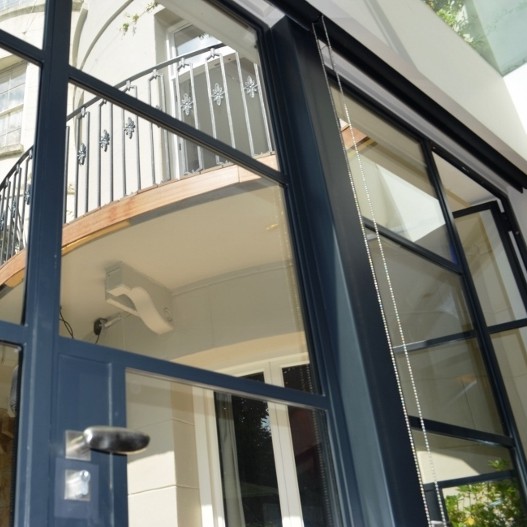 Steel windows add timeless aesthetic to Victorian town house