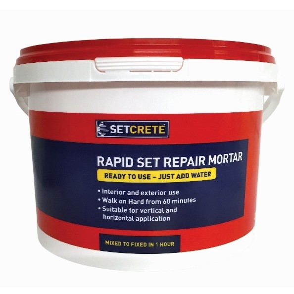 Setcrete introduces new handy sized Rapid Set Repair Mortar