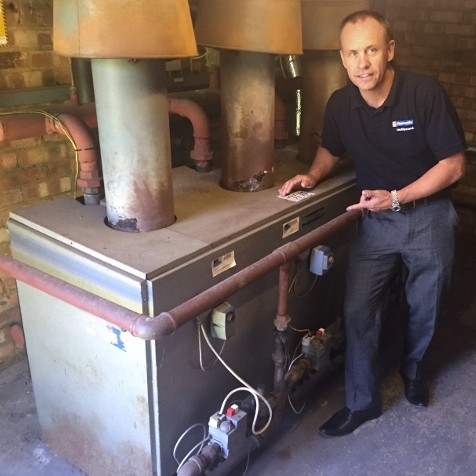 Oldest Hamworthy boiler still going strong after 48 years