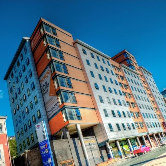 Luxury student accommodation kept secure by Comelit